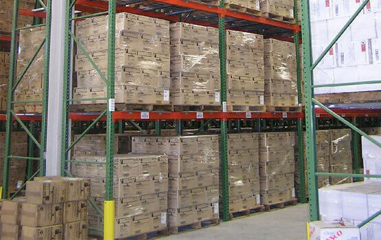 Wireway Husky Pallet Rack Warehouse Shelving